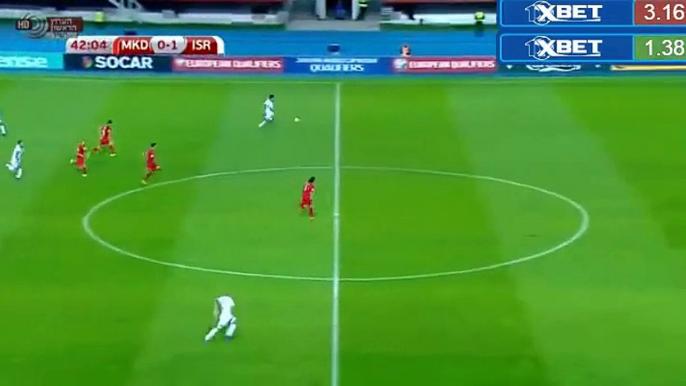 0-2 Tal Ben Haim Goal HD - FYR Macedonia 0-2 Israel - 06.10.2016 HD