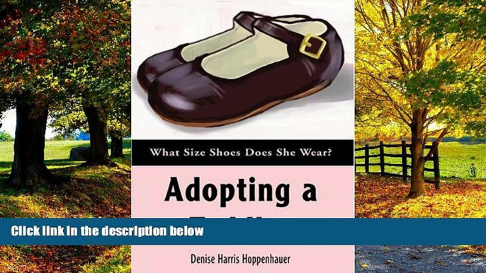 Big Deals  Adopting a Toddler: What Size Shoes Does She Wear?  Full Ebooks Best Seller