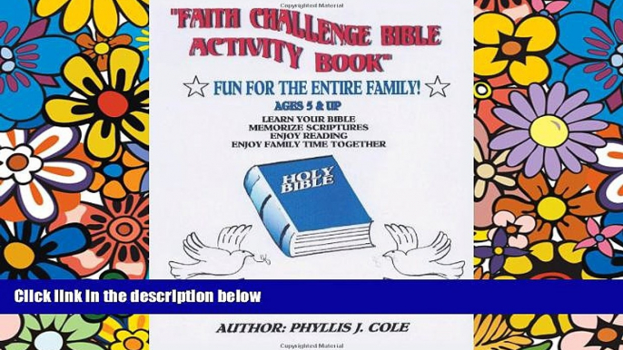 READ FULL  Faith Challenge Bible Activity Book  READ Ebook Full Ebook