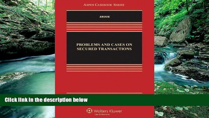 Deals in Books  Problems and Cases on Secured Transactions, Second Edition (Aspen Casebook