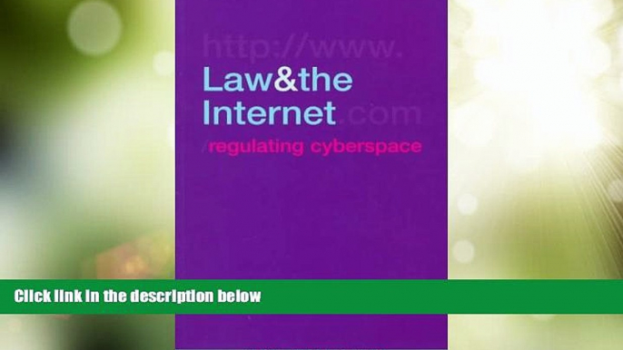 Big Deals  Law and the Internet: Regulating Cyberspace  Best Seller Books Best Seller