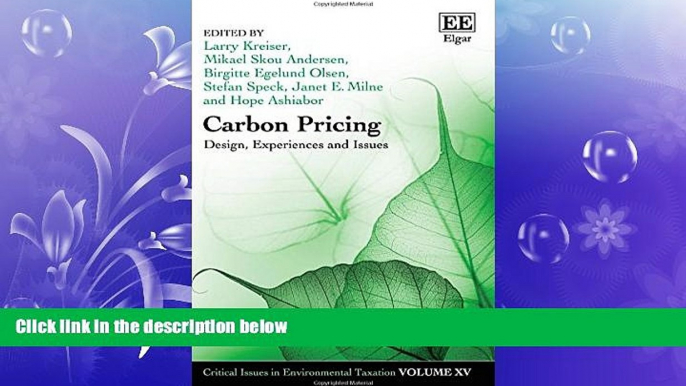 complete  Carbon Pricing: Design, Experiences and Issues (Critical Issues in Environmental