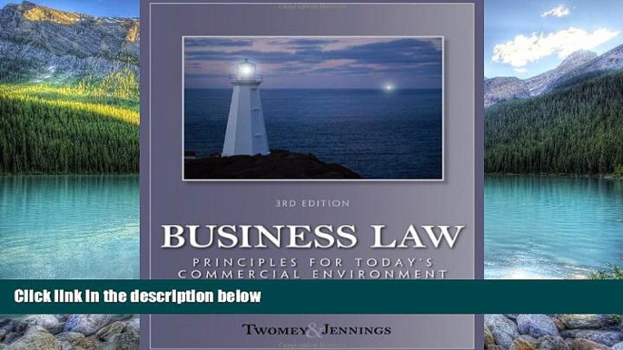 Big Deals  Business Law: Principles for Today s Commercial Environment  Full Ebooks Best Seller