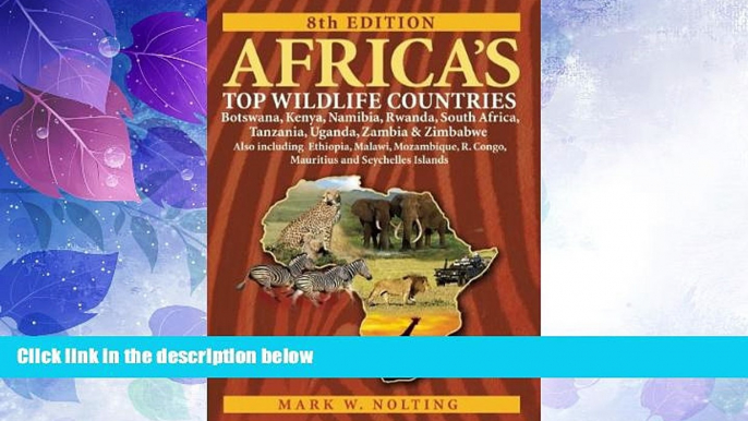 Big Deals  Africa s Top Wildlife Countries: Botswana, Kenya, Namibia, Rwanda, South Africa,