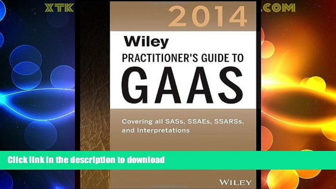 READ BOOK  Wiley Practitioner s Guide to GAAS 2014: Covering all SASs, SSAEs, SSARSs, and