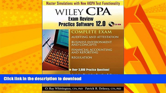 FAVORITE BOOK  Wiley CPA Examination Review Practice Software 12.0 - Complete Set FULL ONLINE