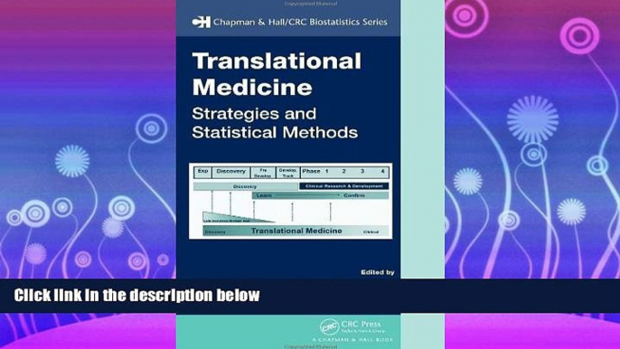 Online eBook Translational Medicine: Strategies and Statistical Methods (Chapman   Hall/CRC