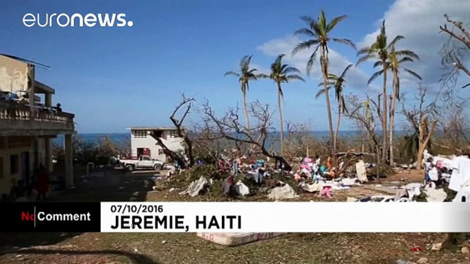 The devastating impact of Hurricane Matthew in Haiti