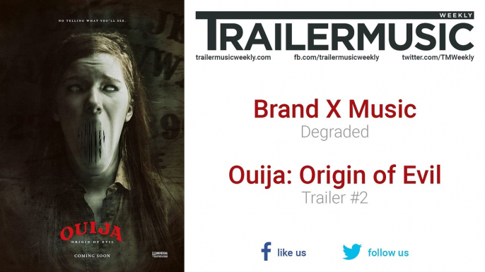 Ouija: Origin of Evil - Trailer #2 Exclusive Music (Brand X Music - Deranged)