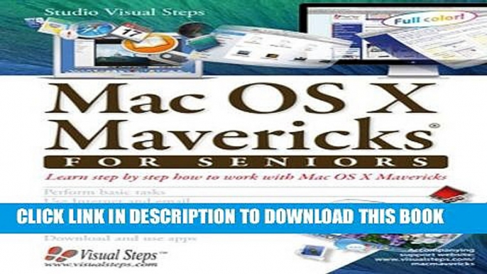 Collection Book Mac OS X Mavericks for Seniors: Learn Step by Step How to Work with Mac OS X