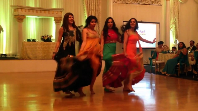 2016 Best Indian Wedding Dance by beautiful girls , Mehndi Reception Sangeet Wedding Dance