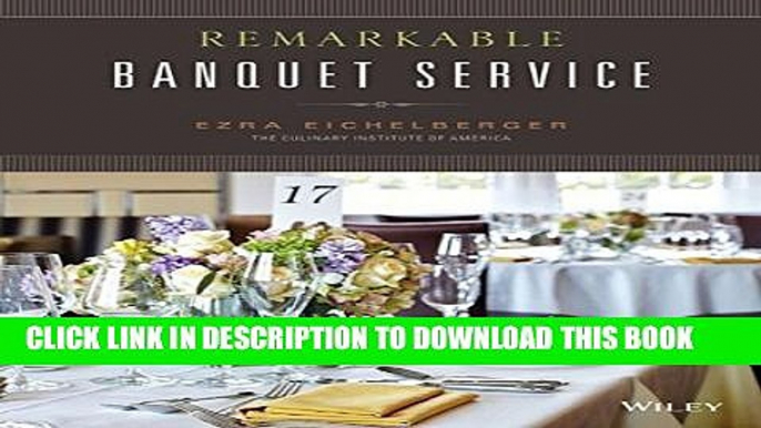 [PDF] Remarkable Banquet Service Full Colection