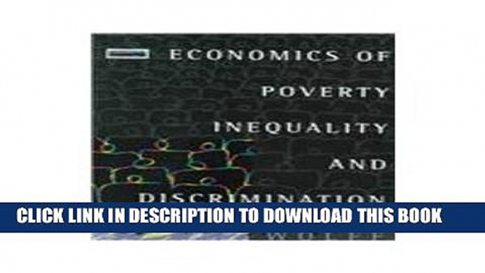 Collection Book Economics of Poverty, Inequality and Discrimination