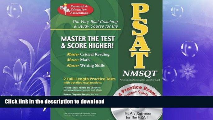 READ  PSAT/NMSQT w/ CD-ROM (REA) The Best Coaching and Study Course for the PSAT (SAT PSAT ACT