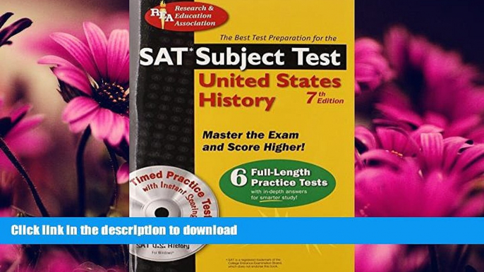 READ  SAT Subject Testâ„¢: United States History w/CD (SAT PSAT ACT (College Admission) Prep)