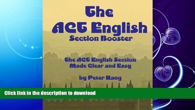 READ  The ACT English Section Booster: Increase your ACT English Section Score 4+ Points FULL