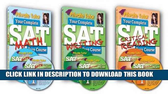 [PDF] Private Tutor - MATH, WRITING   READING - 20-Hour Interactive SAT Prep Course - 6 DVDs   3