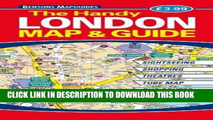 New Book The Handy London Map   Guide