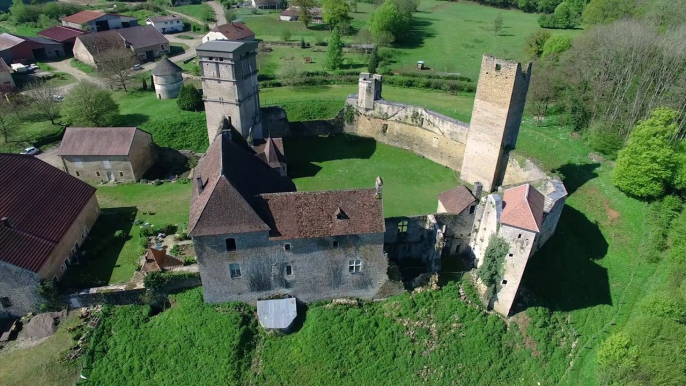 Le patrimoine haut-saônois vu du ciel