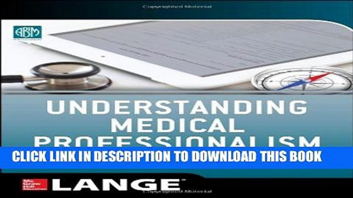 [PDF] Understanding Medical Professionalism Full Collection