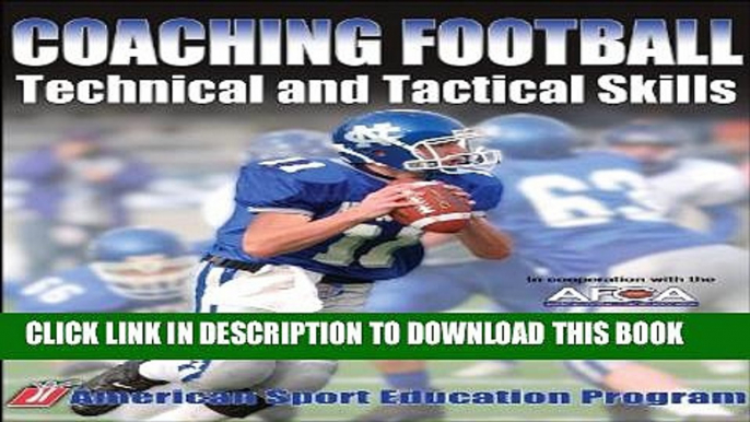 [PDF] Coaching Football Technical and Tactical Skills Full Colection