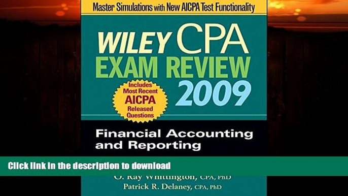 READ  Wiley CPA Exam Review 2009: Financial Accounting and Reporting (Wiley CPA Examination