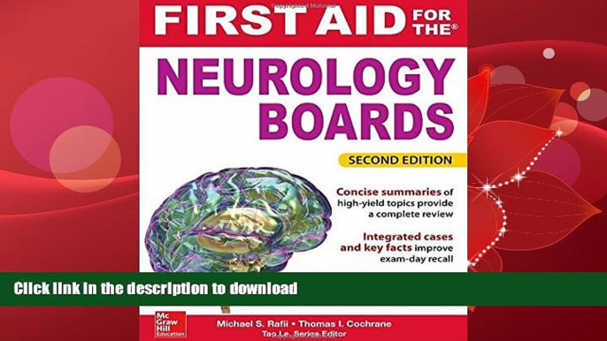 READ  First Aid for the Neurology Boards, 2nd Edition FULL ONLINE