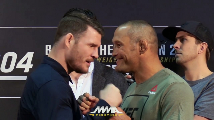 UFC 204: Michael Bisping vs. Dan Henderson 2 Staredown