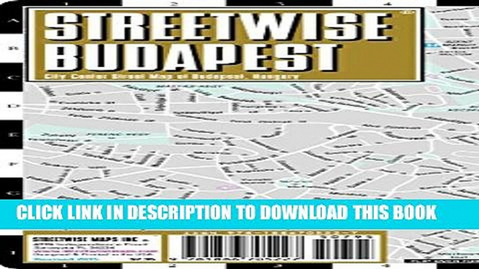 Collection Book Streetwise Budapest Map - Laminated City Center Street Map of Budapest, Hungary -