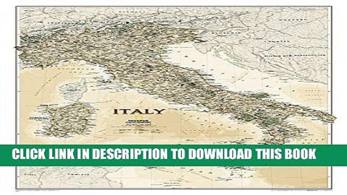 New Book Italy Executive [Tubed] (National Geographic Reference Map)