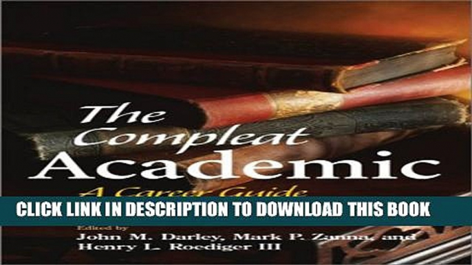 Collection Book The Compleat Academic: A Career Guide