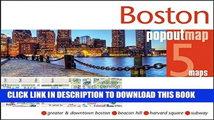 New Book Boston PopOut Map (PopOut Maps)