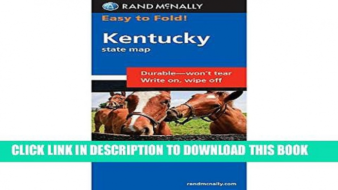 Collection Book Rand McNally Easy to Fold: Kentucky (Laminated) (Easyfinder)