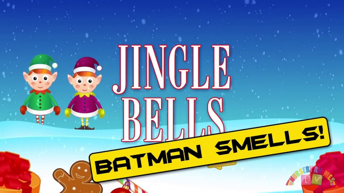 JINGLE BELLS BATMAN SMELLS: Christmas Jingle Bells. Kids Christmas Songs. Xmas Songs