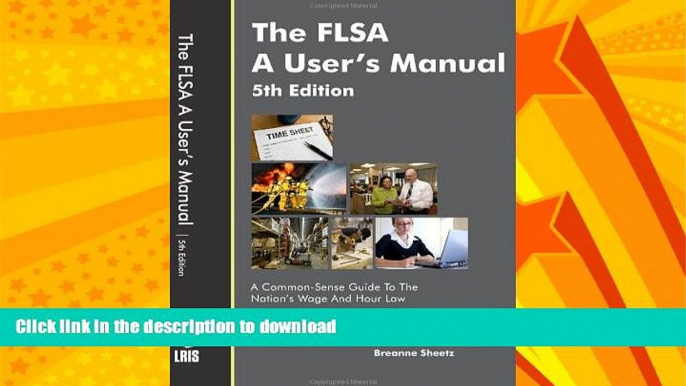 READ  The FLSA - A User s Manual FULL ONLINE