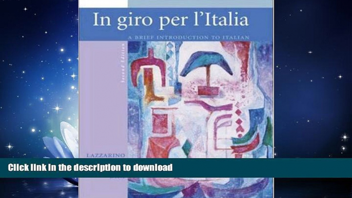 FAVORITE BOOK  In Giro Per L Italia: Student Edition (Italian Edition) FULL ONLINE