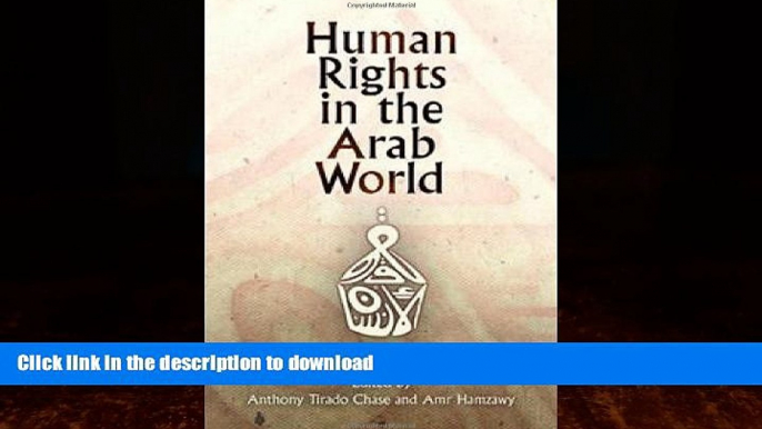 FAVORITE BOOK  Human Rights in the Arab World: Independent Voices (Pennsylvania Studies in Human