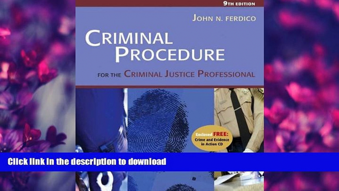 READ ONLINE Criminal Procedure for the Criminal Justice Professional (with CD-ROM and InfoTrac)