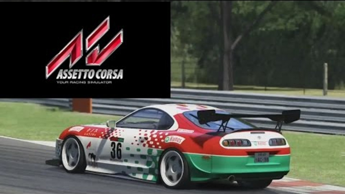 Assetto Corsa | Toyota Supra Time Attack | Brands Hatch GP | 12 Lap Race