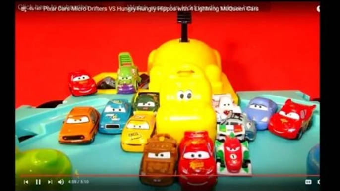 The New Kids Pixar Cars Toys with Lightning McQueen Cars and Mater with Cars 2 Race Cars