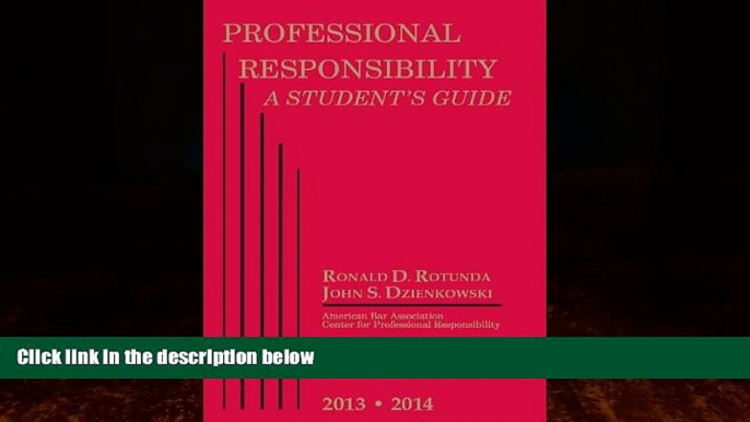 complete  Professional Responsibility (Student Guides)