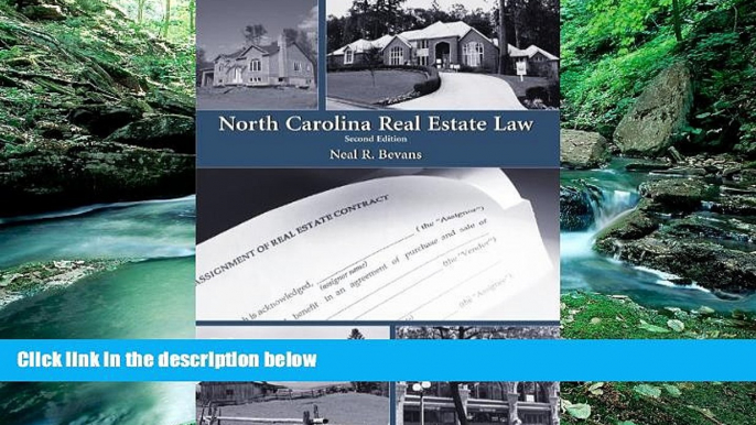 Books to Read  North Carolina Real Estate Law  Best Seller Books Most Wanted