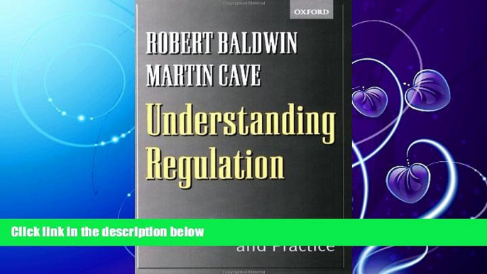 FREE DOWNLOAD  Understanding Regulation: Theory, Strategy, and Practice READ ONLINE