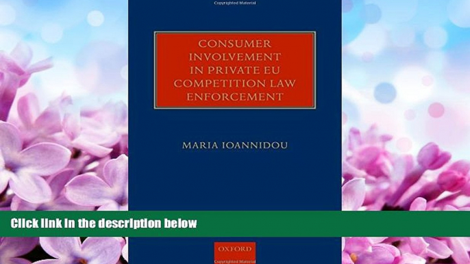 Big Deals  Consumer Involvement in Private EU Competition Law Enforcement  Full Ebooks Most Wanted