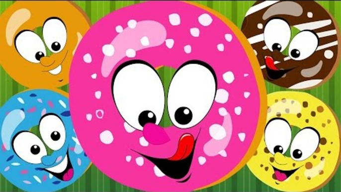 Five Little Doughnuts | Five Little Donuts | Doughnuts | Nursery Rhymes