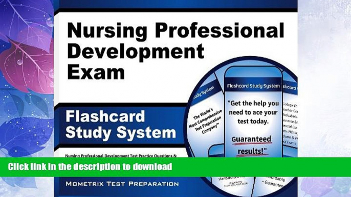 FAVORITE BOOK  Nursing Professional Development Exam Flashcard Study System: Nursing Professional