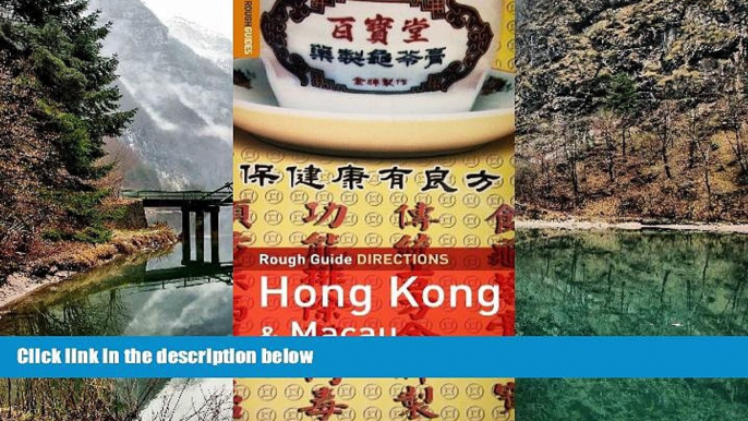 Big Deals  Rough Guide Directions Hong Kong  Best Seller Books Most Wanted