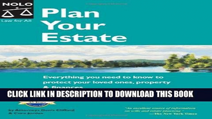 [PDF] Plan Your Estate: Everything You Need to Know to Protect Your Loved Ones, Property