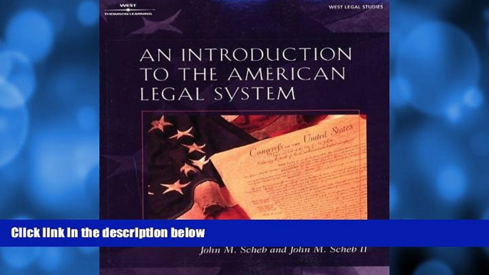 FULL ONLINE  Introduction to the American Legal System