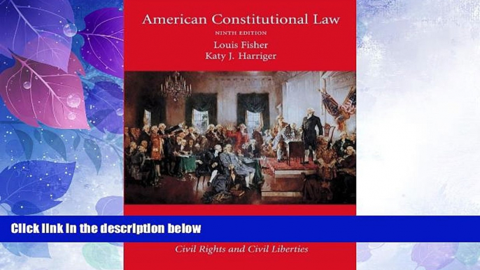 Big Deals  American Constitutional Law, Volume Two: Constitutional Rights: Civil Rights and Civil